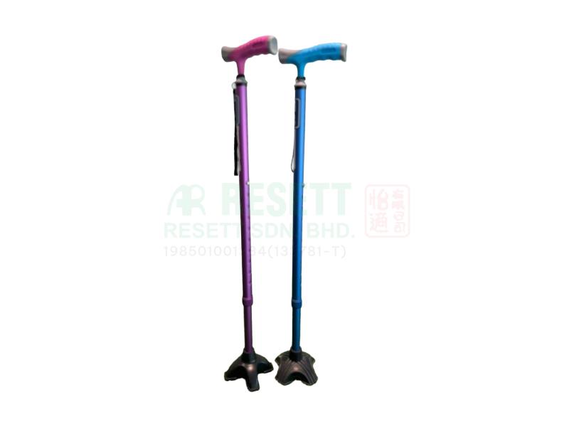 Felco Aluminum Walking Stick With Anti Slip Base