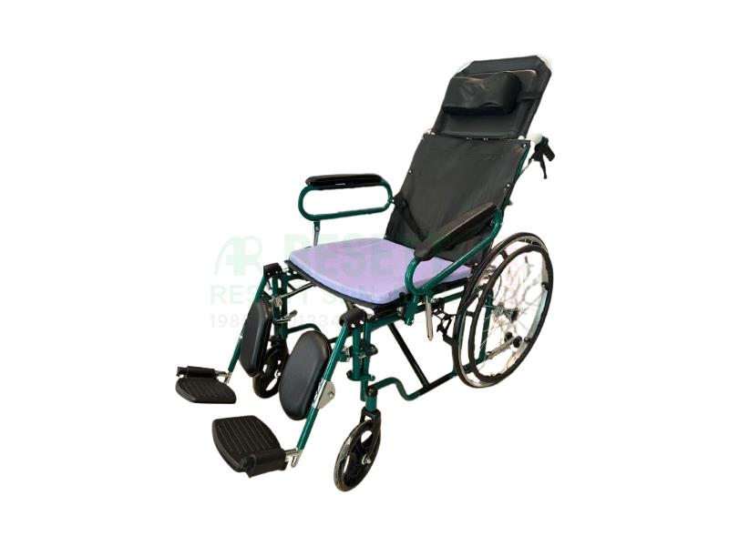 Steel Reclining Wheelchair